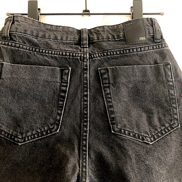 Zara DENIM SKORT - Picture 4 of 7